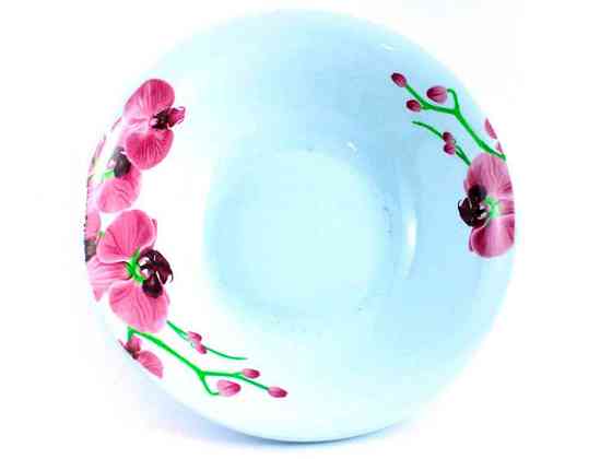 Салатник d=200мм №8 Орхідея (12 шт. в уп) 3663 # ТМ INTEROS   Solmir Київ