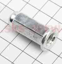 Гайка глушителя закрытая (длинная, Ø8mm) Мукачево