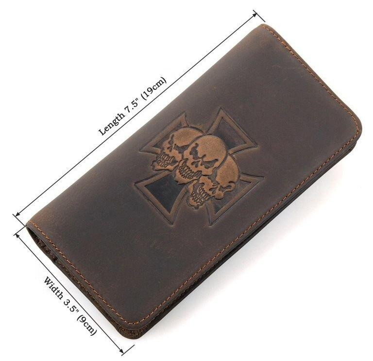 Гаманець чоловічий Vintage 14376 Коричневий Київ - фото 3