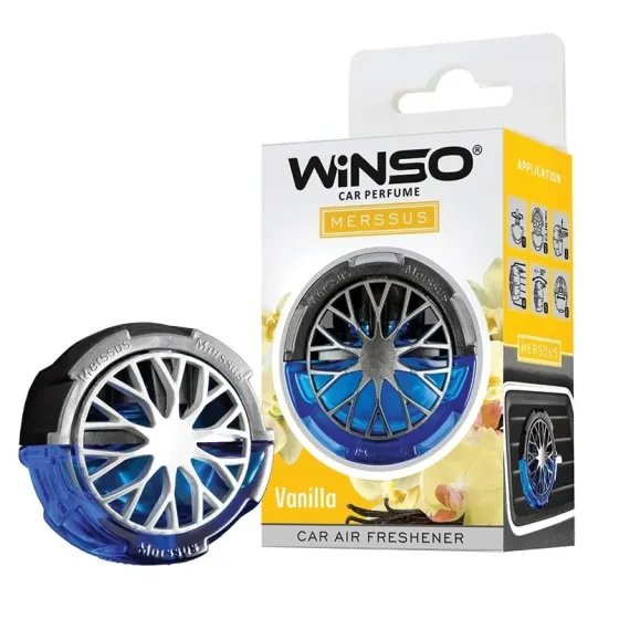 Освіжувач повітря WINSO Merssus Vanilla – класика аромату для вашого авто Ковель