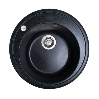 Мойка кухонная Adamant Sun чорний + змішувач (4824296910103) Вінниця - фото 4