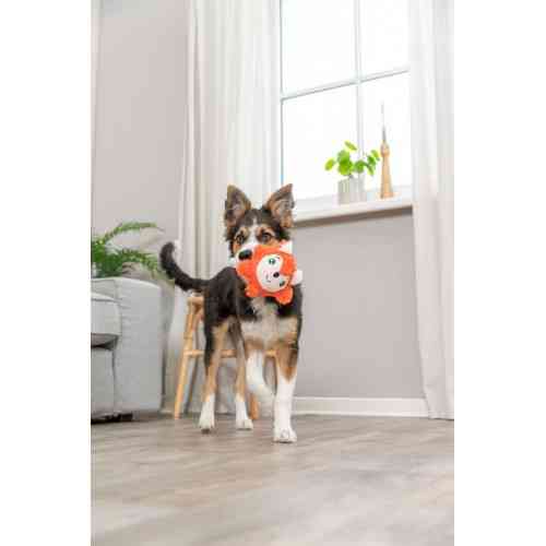 Игрушка Trixie для собак Лиса с эффектом памяти полиэстер оранжевая 11 см Винница