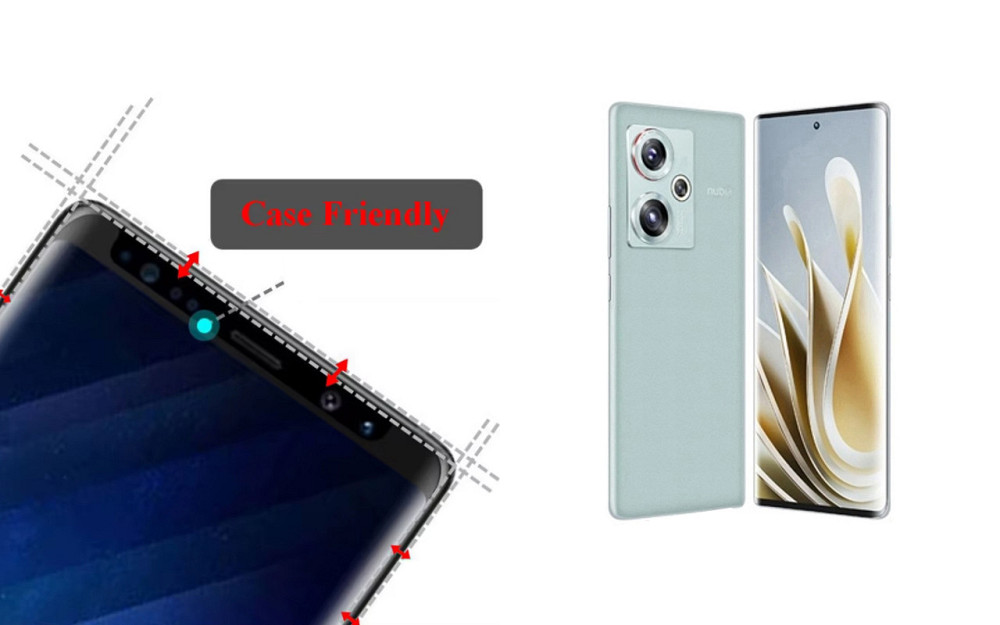 Захисне скло HyperGlass Pro для Nubia Z50 – максимальна чутливість та захист Київ - фото 4