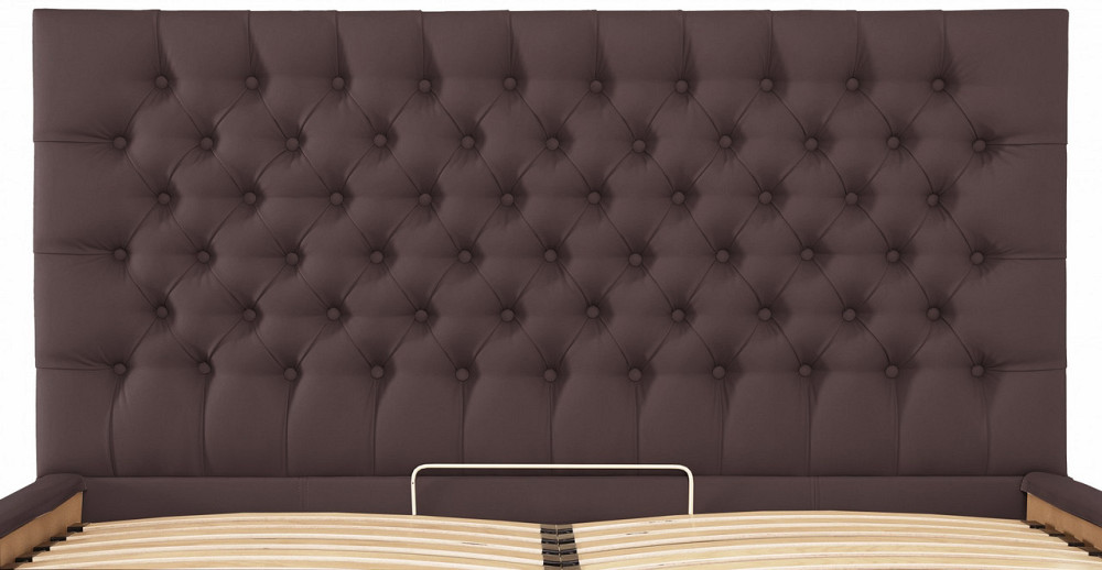 Кровать Cambridge Comfort 120 х 200 см Fly 2231 С подъемным механизмом и нишей для белья Темно-коричневый Днепр - изображение 13