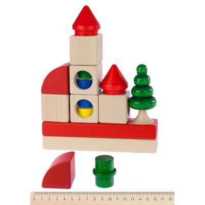 Конструктор Nic cubio деревянный 20 эл. (NIC2111) Винница - изображение 5