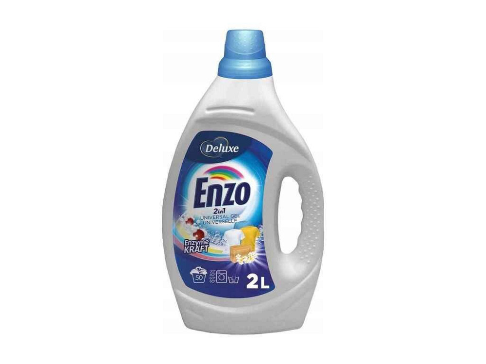 Гель для прання 2л Enzo 2in1 Universal ТМ DELUXE Київ - фото 1