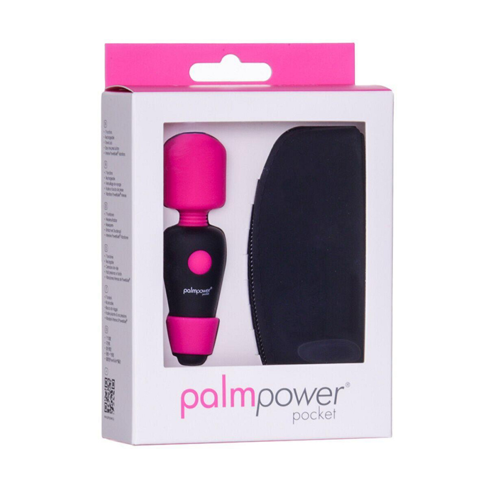 Мінівібромасажер PalmPower Pocket із чохлом на блискавці, водостійкий, перезаряджуваний, довжина 9 с Sex Aura Київ - фото 6
