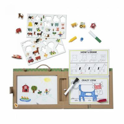 Развивающая игрушка Melissa&Doug Магнитный набор планшет Ферма (MD31325) Винница - изображение 2
