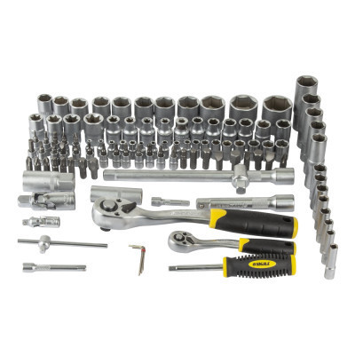 Набір інструментів Sigma насадок торцевих та біт 1/4&quot;, 1/2&quot; 110шт CrV mid (6003771) Вінниця - фото 7