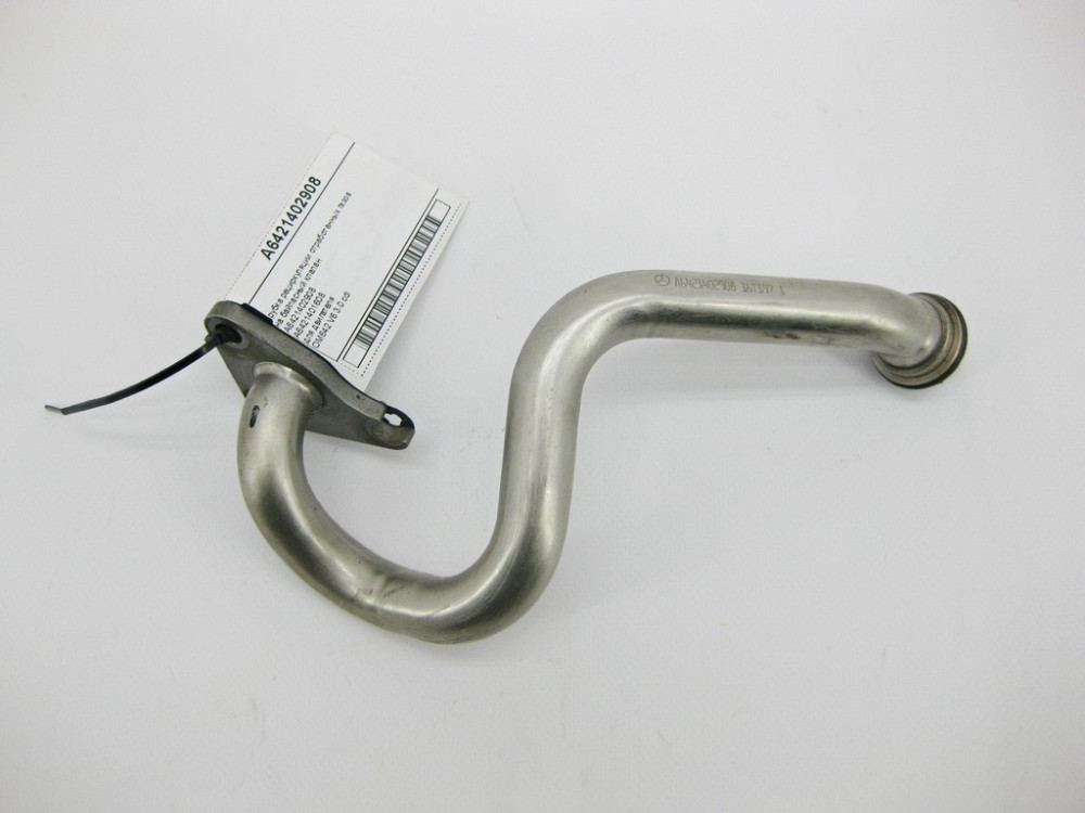 Mercedes-Benz  A6421402908 Трубка рециркуляції відпрацьованих газів на байпасний клапан двигуна OM642 V6 3.0 cdi E-Class W212 W213 C207 C238 S-Class W Одеса - фото 1