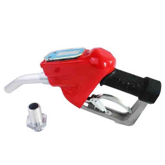 Пістолет для перекачування палива REWOLT із цифровим лічильником 75л/хв RE SL006P Чернігів