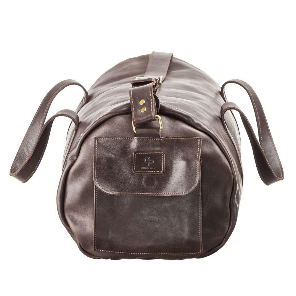 Сумка дорожня Grande Pelle 11044 Коричнева Київ - фото 3