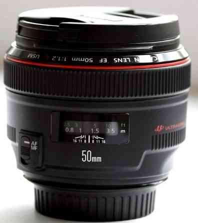 Обʼєктив Canon EF 50mm f/1.2L USM Харків