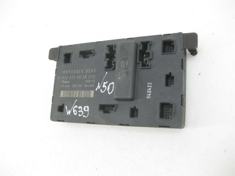 Mercedes-Benz  A6398200326 Блок керування передніх правих дверей V-class W639 W636 Одеса - фото 4