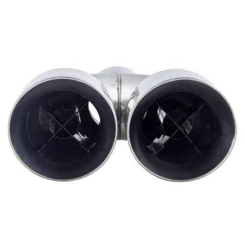 Насадка на глушник НГ-1167B X Pipe, внутрішній діаметр 64мм, довжина 241мм, подвійний зовнішній діаметр 89мм Харків