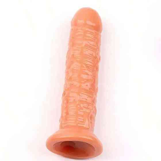 Фаллоимитатор реалистичный на присоске M 16х3,5 см Бежевый Винница