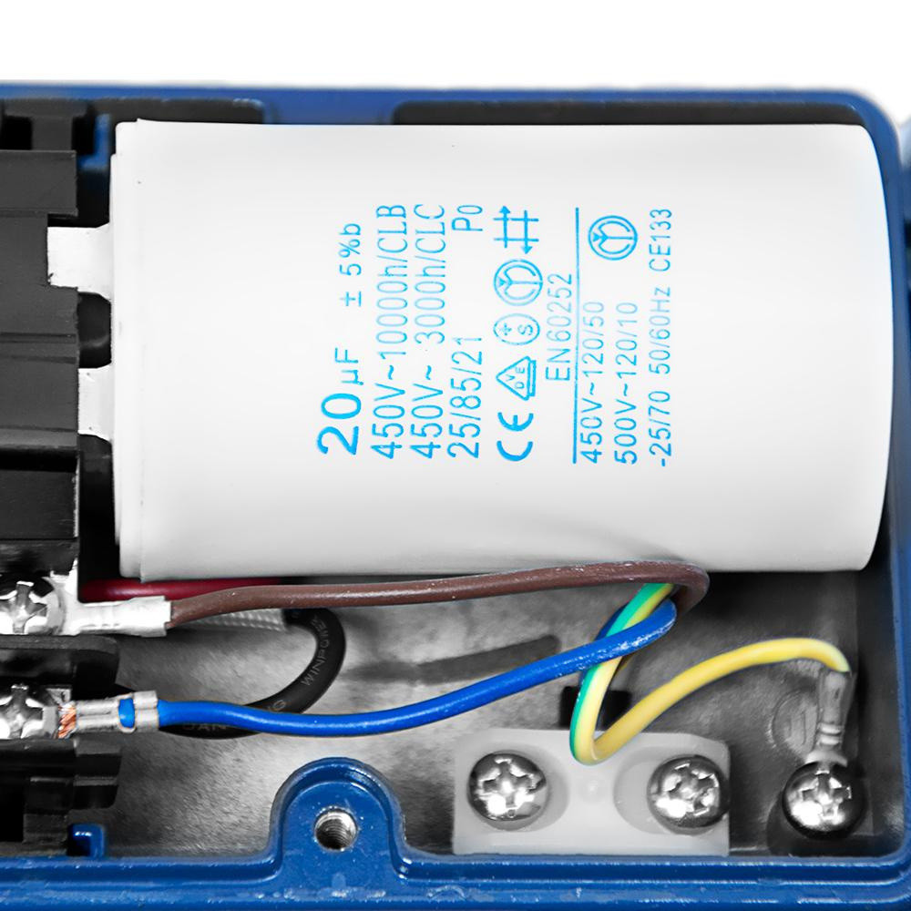 Насос центробежный самовсасывающий 1.1кВт Hmax 45м Qmax 85л/мин WETRON JSW15M (775035) Ровно - изображение 7