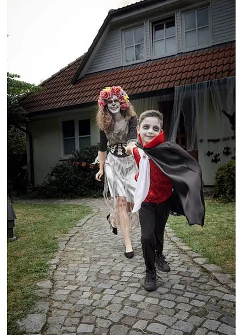 Сукня Зомбі -Наречена для вечірки Хелловін розмір L 46-48 сірий з чорним Київ - фото 5