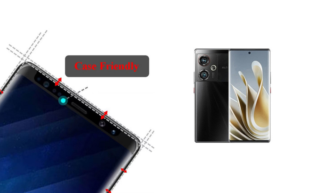 Захисне скло HyperGlass Pro для ZTE Nubia Z50 – максимальна чутливість та захист Київ - фото 4