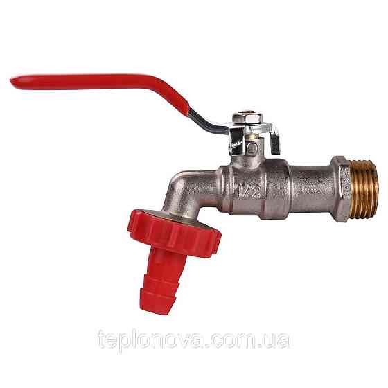 Кран кульовий поливальний 1/2| NV-4018 PR Чернівці