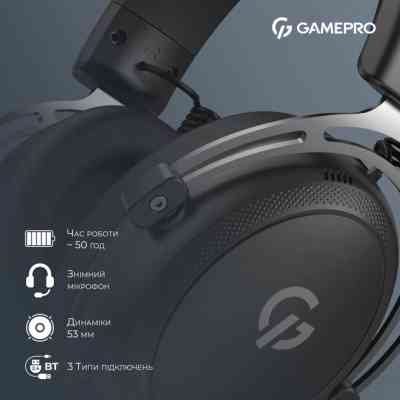 Наушники GamePro Asgard Skald 4-Mode Black (HSW160B) Винница