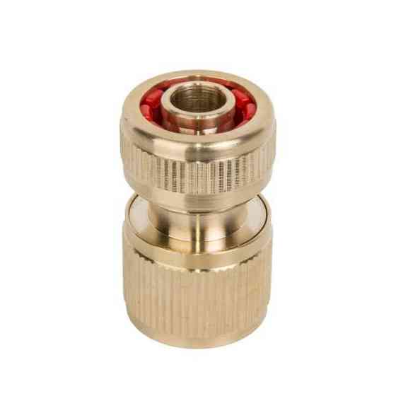 Коннектор латунный на шланг 3/4, BRASS, BR-2130 Киев