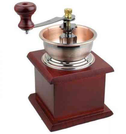 Ручна кавомолка з дерев'яним ящиком Empire EM-2360 Винница