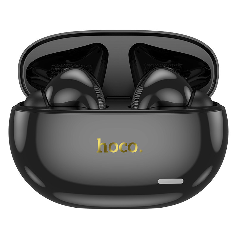 Бездротові навушники HOCO EW60 Plus Norman true wireless ANC BT headset Black Київ - фото 1