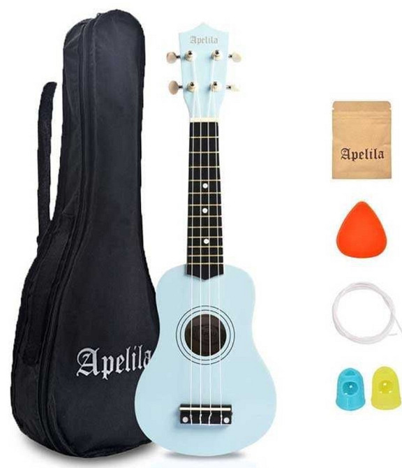 Укулеле сопрано (гавайская гитара) APELILA (Комплект). Харьков - изображение 4
