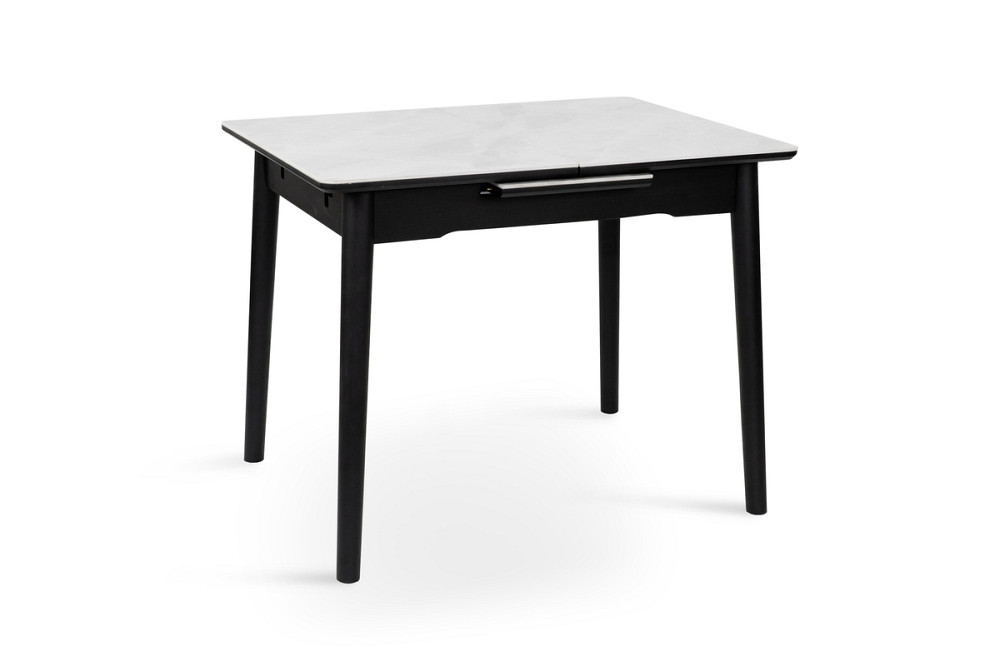 Стіл Нептун 95/125*70 чорний/керам бетон Київ - фото 6