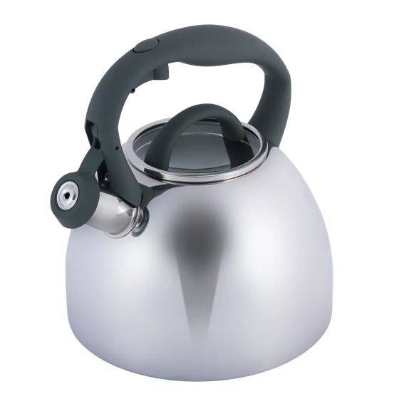 Чайник 2,7л нержавіюча сталь зі свистком з бакеліт.ручкою 1088 KAMILLE Житомир