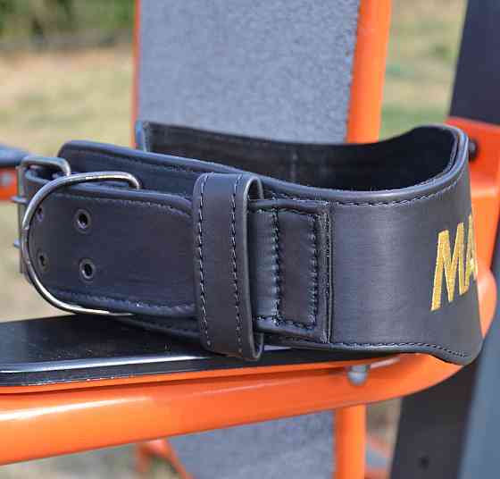 Пояс для важкої атлетики MadMax MFB-999 Restless & Wild Black XL Луцьк