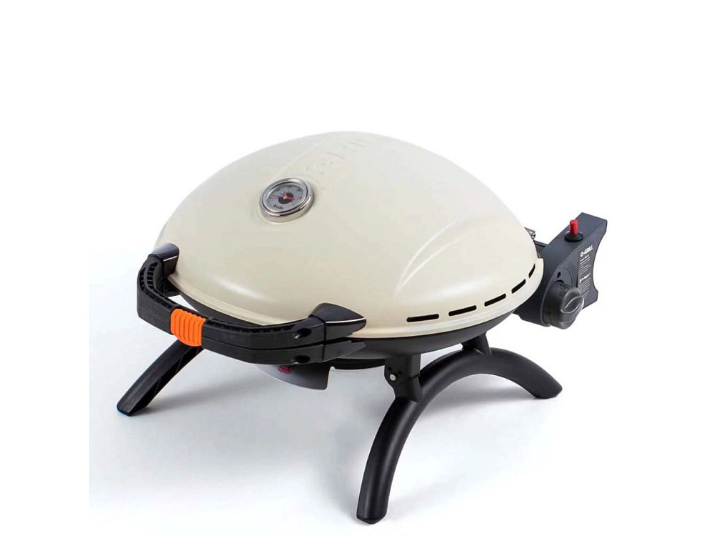 КОМПЛЕКТ Портативний переносний газовий гриль O-GRILL 900, кремовий + шланг в подарунок! Код: 013372 Рівне - фото 3