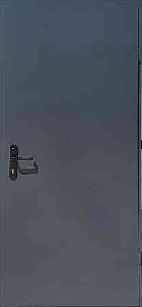 Двері металеві технічні в наявності, Redfort Технічна 2 листа металу, Ral 7024 Київ