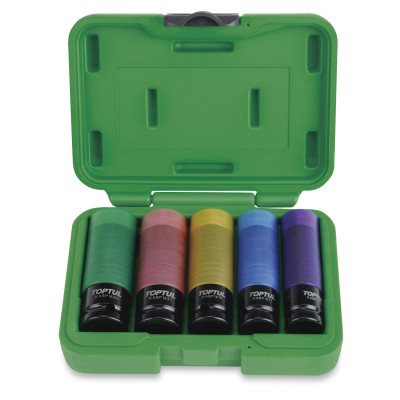 Набір головок Toptul для литих дисків 1/2" 5шт. Pro-Series GDAI0503 (GDAI0503) Вінниця - фото 1