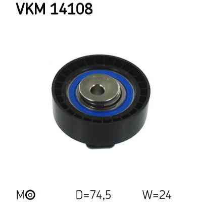 Ролик натягувача ременя SKF VKM 14108 Вінниця