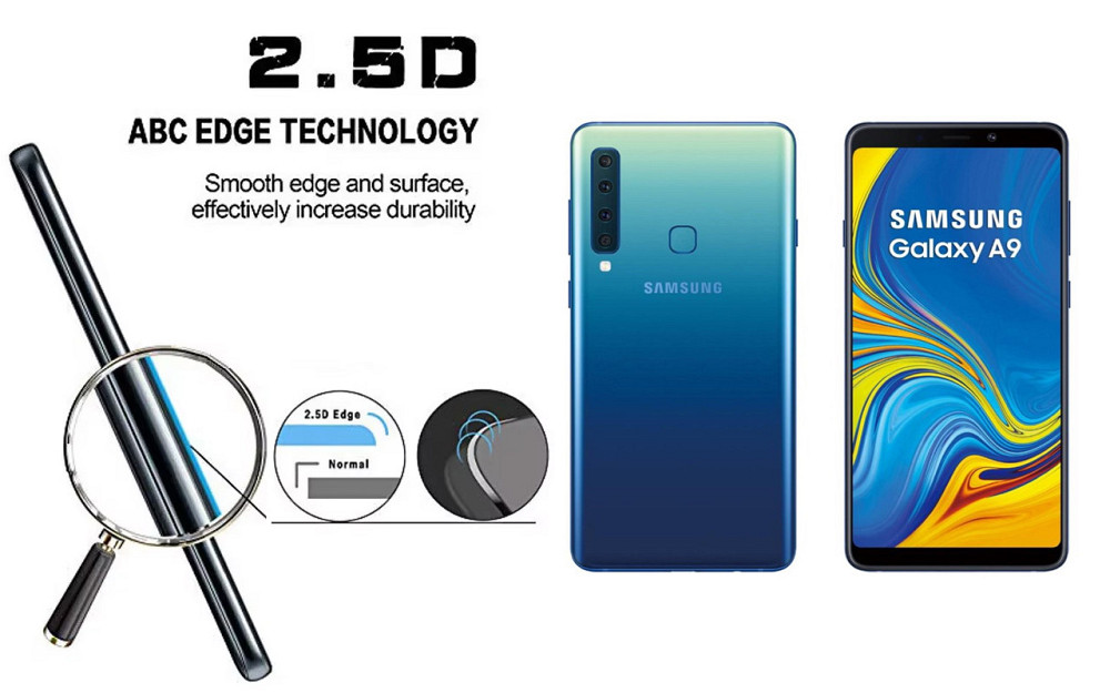 Защитное стекло ArmorGlass для Samsung Galaxy A9 2018 A920 – устойчивое к царапинам и ударам Киев - изображение 2