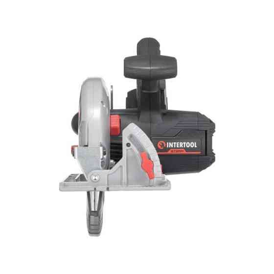 Пила дискова акумуляторна INTERTOOL WT-0371,20 В, 4500 об/хв, кут 90°-45°, диск 190×20 мм, без ЗП та АКБ - працює без мережі Львів