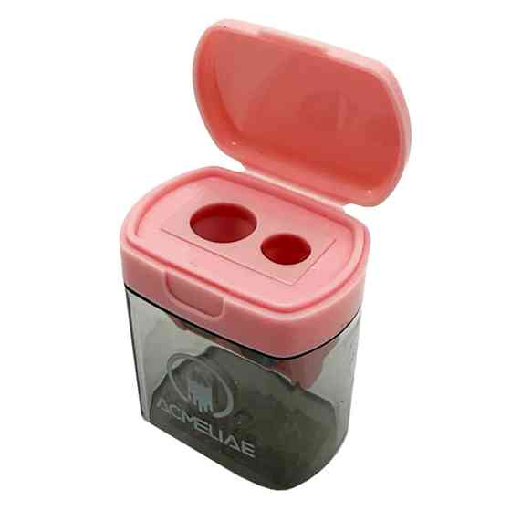 Точилка двойная для карандашей Acmeliae SP-001(Pink) Винница