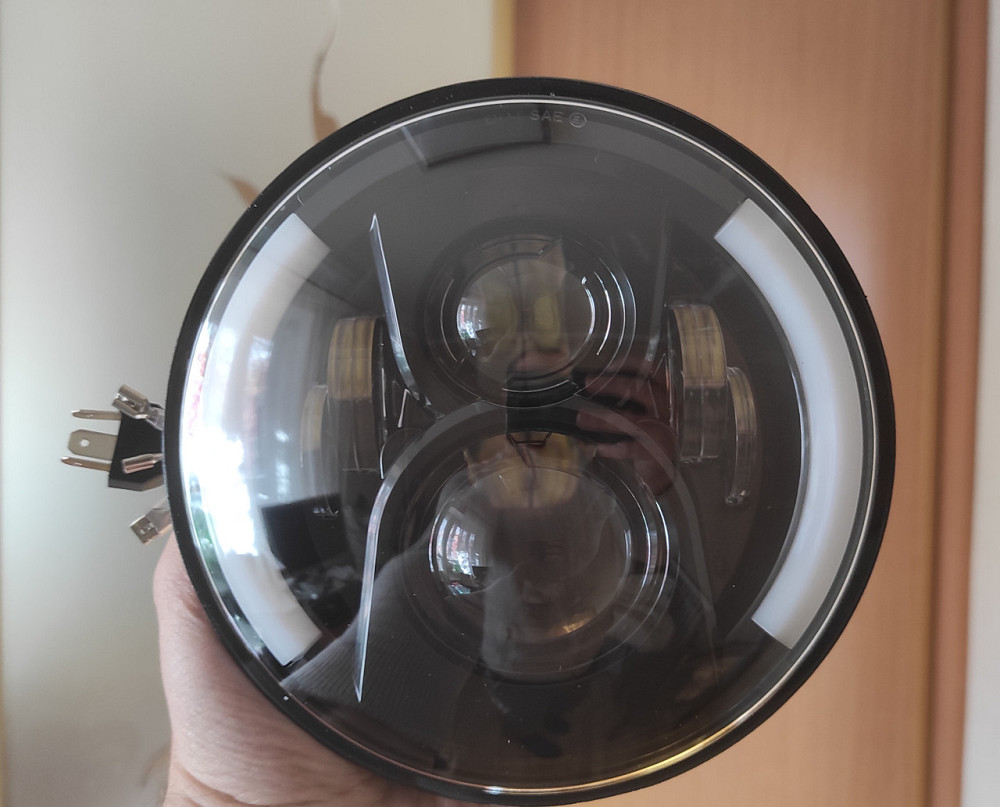 Передні лед фари Нива ВАЗ 2121, ВАЗ 2101, ГАЗ24, УАЗ. LED фари Протитуманні фари лідер Харків - фото 8