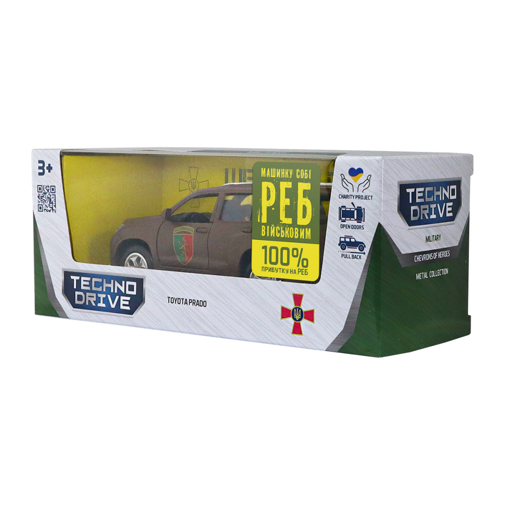 Автомодель серії Шеврони Героїв - Toyota Prado - 24 ОМБр Дніпро - фото 4