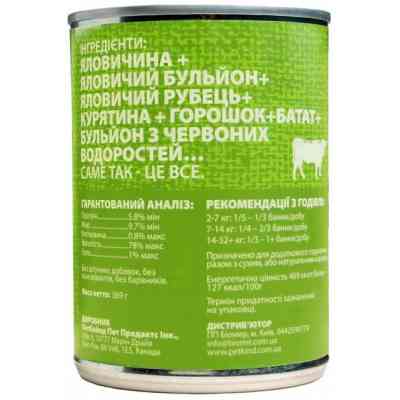 Консервы для собак PetKind Beef Tripe Formula 369 г (Pk00570) Винница