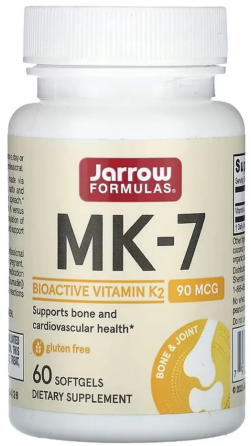 МК-7 Вітамін К2 Jarrow Formulas МК-7 Vitamin K2 60 капс Київ