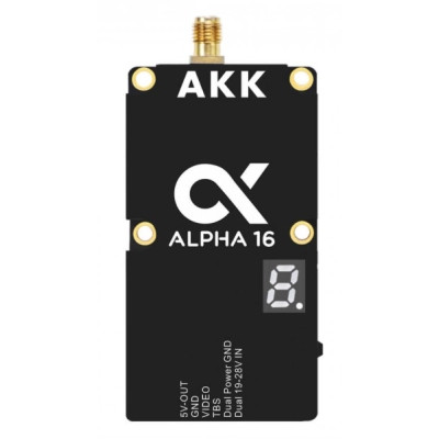 Видеопередатчик (VTX) AKK Alpha 16W 4.9G-6G 96CH (A16) Винница - изображение 1