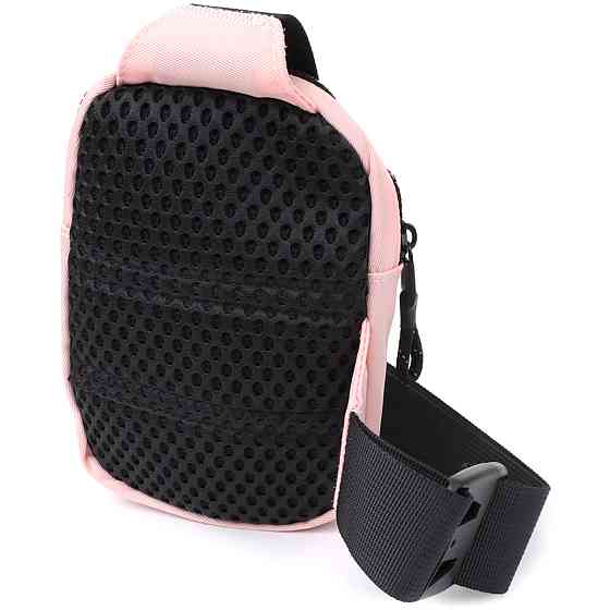 Жіноча слінг сумка для подорожей з якісного текстилю Vintage sale_15154 Рожевий Київ