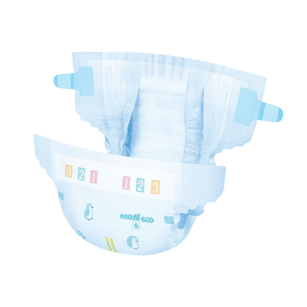Підгузки Goo.N Plus для дітей (розмір 2(S), 4-8 кг, 62 шт) Днепр - изображение 4