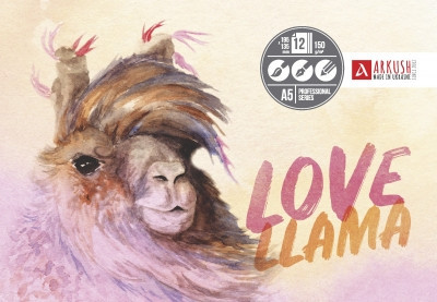 Скетчбук А5 "Аркуш" Лама, 12 арк, клеєний, 150 г/м, 1SBA51503, шт Київ - фото 1