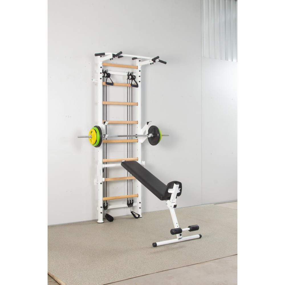 Шведская стенка с эспандерами спортивная для детей и взрослых усиленная металлическая для семьи в дом Кам'янське - фото 8