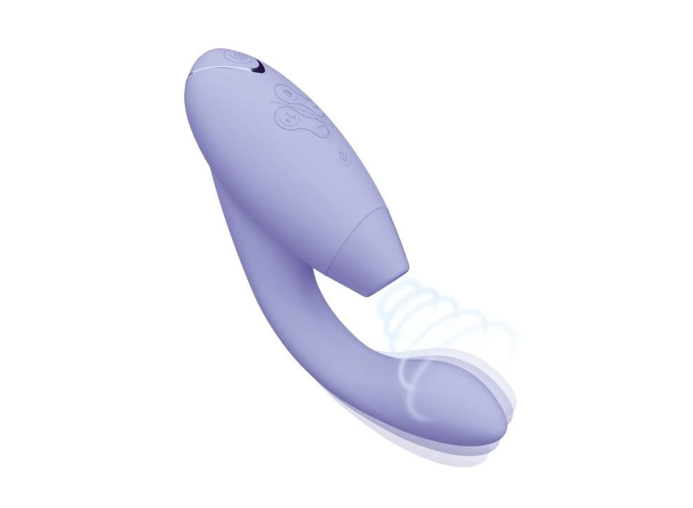 Инновационный бесконтактный вибратор-стимулятор Womanizer Duo 2 Lilac Sex Aura Киев - изображение 2
