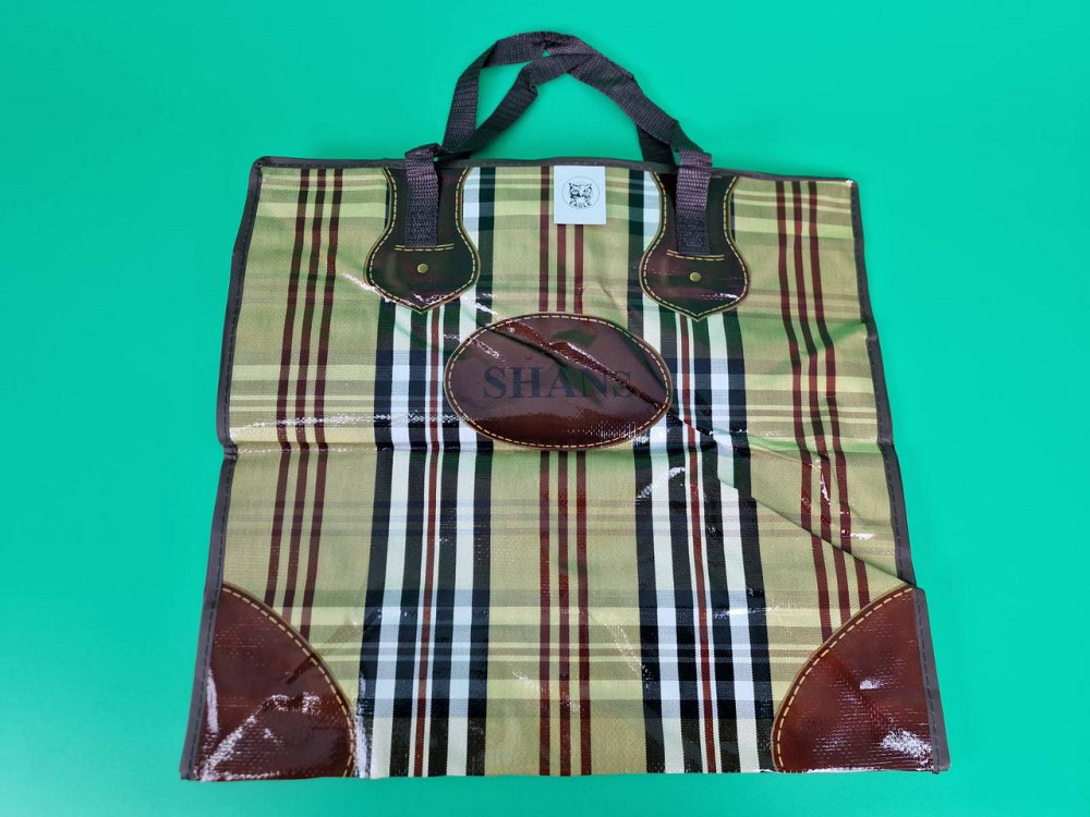 Сумка господарська, поліпропіленова, з кольоровим малюнком No3 Щільна (50x45x21) (1 шт.) Харків - фото 1